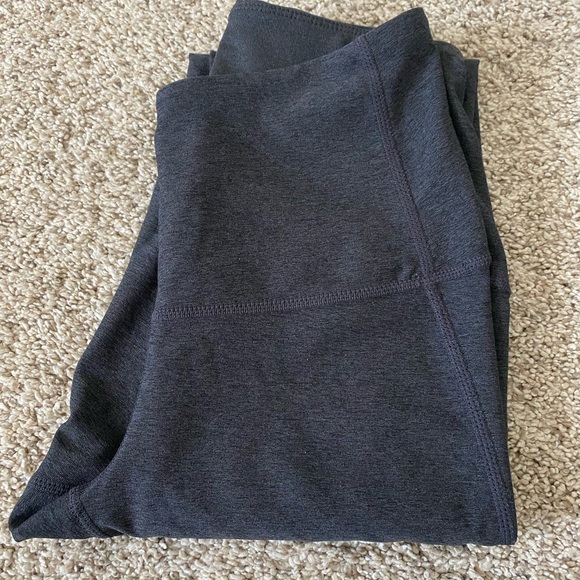 Zella gray black color block Banded athletic workout Leggings size XS - Picture 5 of 15